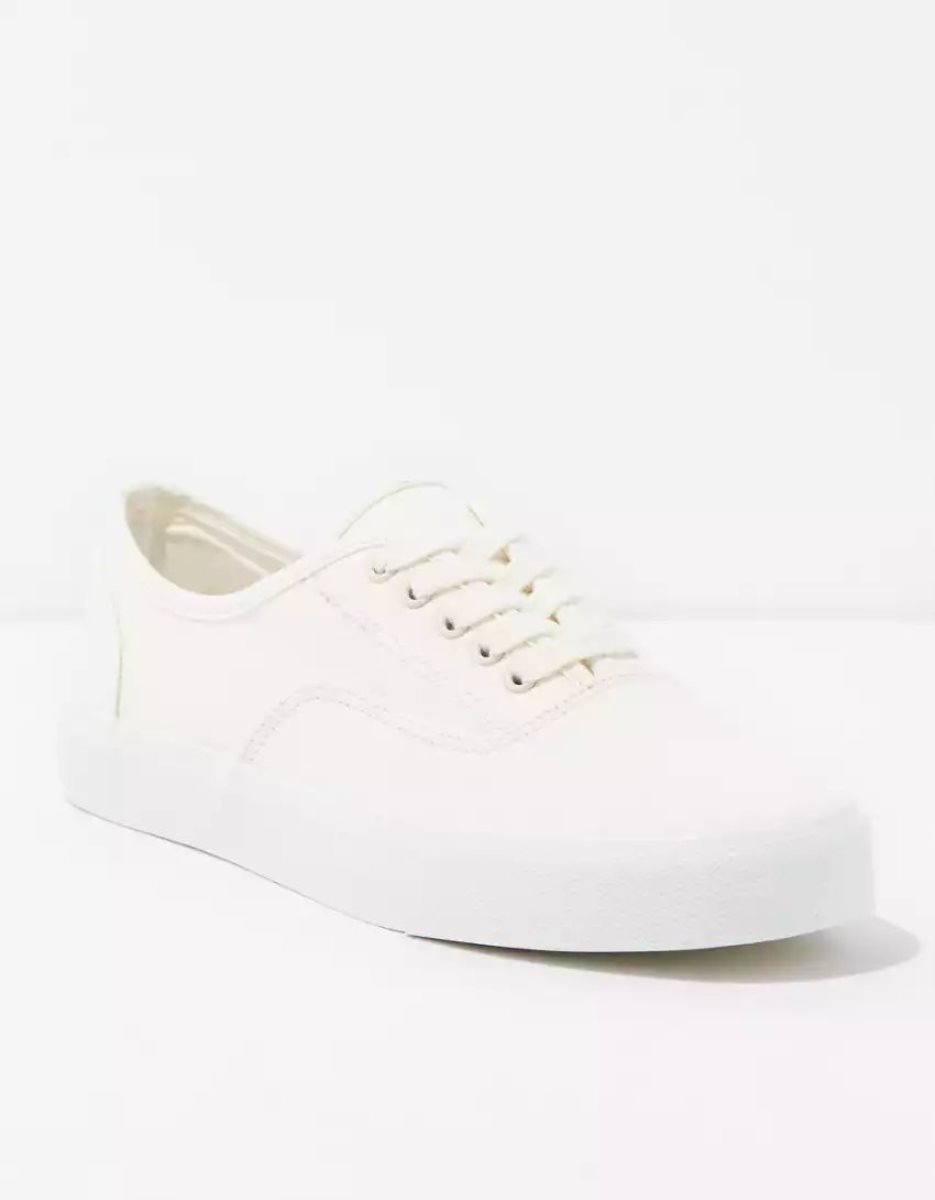 Baskets American Eagle AE Classiche Tela Blanche Homme | HOV-03241807